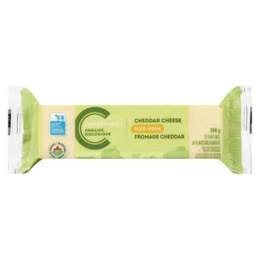 Compliments Organic Organic Mild Cheddar 200g