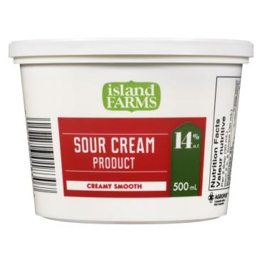 Island Farms Sour Cream 14% M.F. 500ml