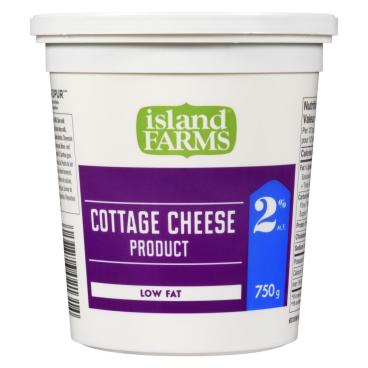 Island Farms Old-Fashioned Cottage Cheese 2% M.F. 750g