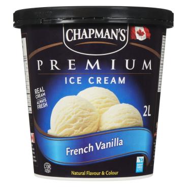 Chapman's French Vanilla Premium Ice Cream 2L