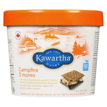 Kawartha Dairy Campire S'mores Ice Cream 1.5L