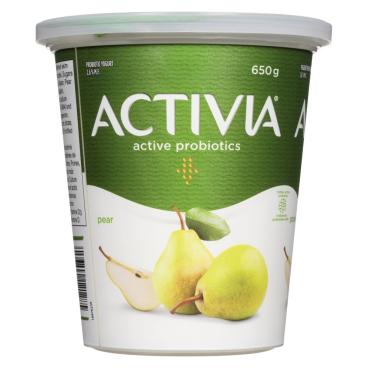 Activia Pear Probiotic Yogurt 650g