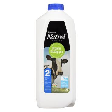 Natrel Organic Partly Skimmed Milk 2% M.F. 2L