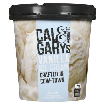 Cal & Gary's Vanilla Ice Cream 500ml