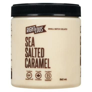 Righteous Sea Salted Caramel Gelato 562ml