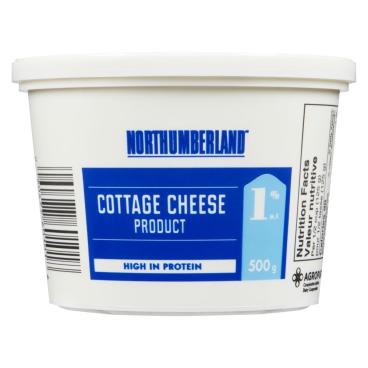 Northumberland Cottage Cheese 1% M.F. 500g