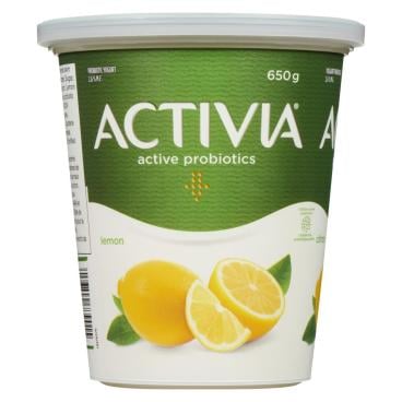 Activia Lemon Probiotic Yogurt 650g