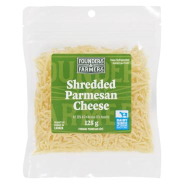 Founders & Farmers Shredded Parmesan 125g