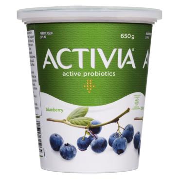 Activia Blueberry Probiotic Yogurt 650g