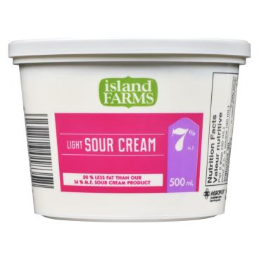 Island Farms Sour Cream 7% M.F. 500ml