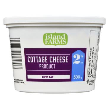 Island Farms Old-Fashioned Cottage Cheese 2% M.F. 500g
