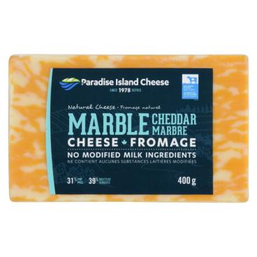 Paradise Island Cheese Marble Cheddar 400g