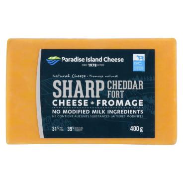 Paradise Island Cheese Sharp Cheddar 400g