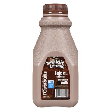 Laiterie de l'Outaouais Partly Skimmed Chocolate Milk 2% M.F. 500ml