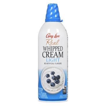 Gay Lea Real Whipped Light Cream 11% M.F. 225g