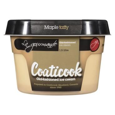 Coaticook La Gourmande Maple Taffy Old Fashioned Ice Cream 1.5L
