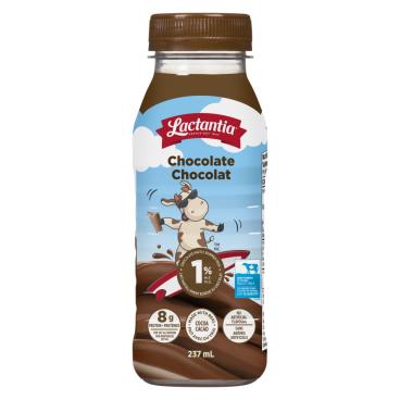 Lactantia Partly Skimmed Chocolate Milk 1% M.F. 237ml