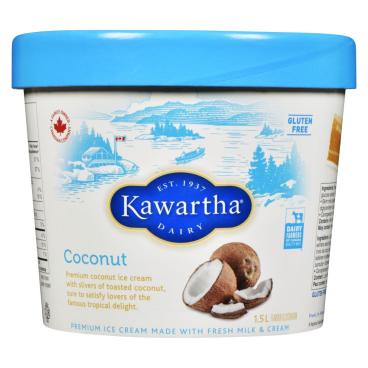 Kawartha Dairy Coconut Ice Cream 1.5L
