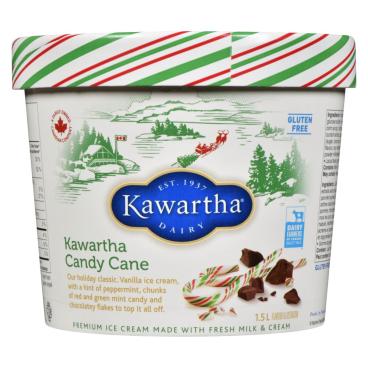 Kawartha Dairy Candy Cane Ice Cream 1.5L