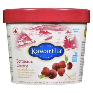 Kawartha Dairy Bordeaux Cherry Ice Cream 1.5L