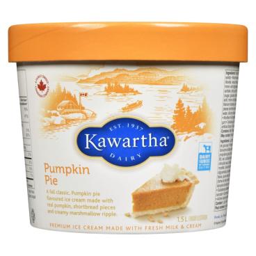 Kawartha Dairy Pumpkin Pie Ice Cream 1.5L