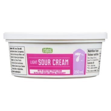 Island Farms Sour Cream 7% M.F. 250ml