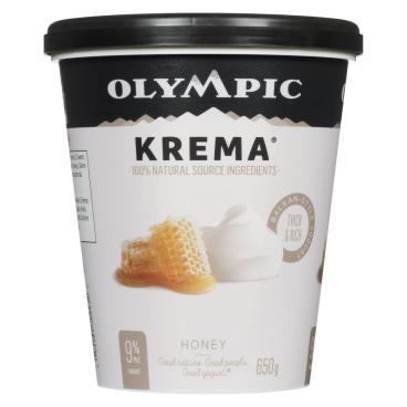 Olympic Krema Heavenly Honey Yogurt 9% M.F. 650g
