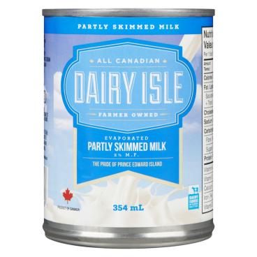 Dairy Isle Partly Skimmed Evaporated Milk 2% M.F. 354ml