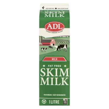 ADL Skim Milk 0% M.F. 1L
