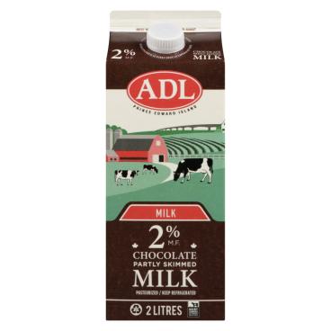 ADL Partly Skimmed Chocolate Milk 2% M.F. 2L