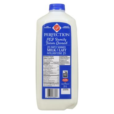 Perfection Partly Skimmed Milk 2% M.F. 2L
