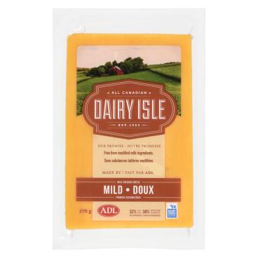 Dairy Isle Mild Colored Cheddar 270g