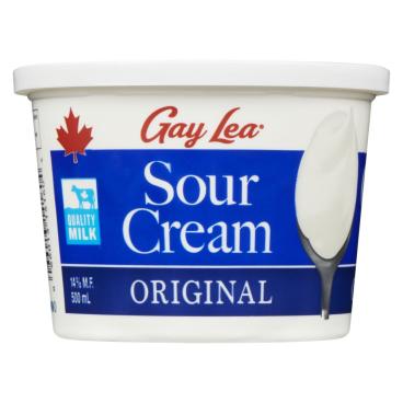 Gay Lea Sour Cream 14% M.F. 500ml