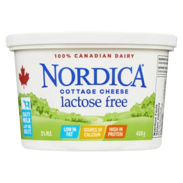 Nordica Lactose Free Cottage Cheese 2% M.F. 450g