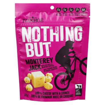 Ivanhoe Nothing But Monterey Jack Red Bell & Jalapeño Peppers 60g