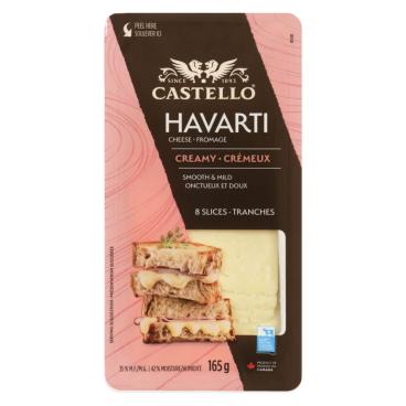 Castello Sliced Creamy Havarti 165g