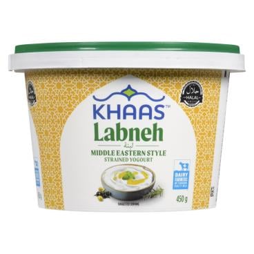 Khaas Labneh Plain 9% M.F. 450g