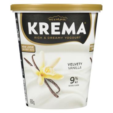 Olympic Krema Vanilla Balkan Style Yogurt 9% M.F. 650g