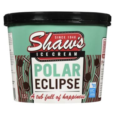 Shaw's Ice Cream Polar Eclipse Ice Cream 1.5L