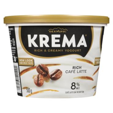 Olympic Krema Café Latte Balkan Style Yogurt 8% M.F. 500g