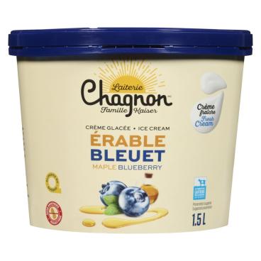 Chagnon Maple Blueberry Ice Cream 1.5L