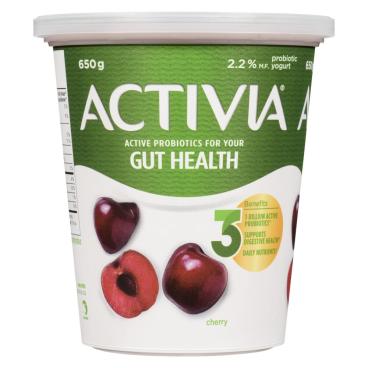 Activia Cherry Probiotic Yogurt 650g
