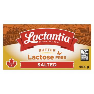 Lactantia Lactose Free Salted Butter 454g