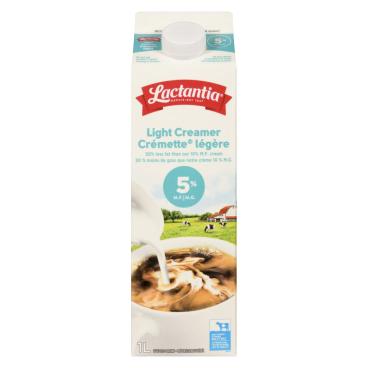 Lactantia Light Cream 5% M.F. 1L