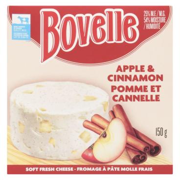 Bovelle Apple Cinnamon Soft Unripened Cheese 150g