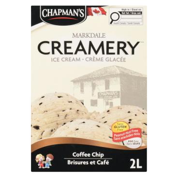 Chapman's Markdale Creamery Coffee Chip Ice Cream 2L