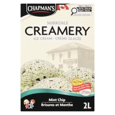 Chapman's Markdale Creamery Mint Chip Ice Cream 2L