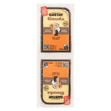Monsieur Gustav Smoke Flavoured Gouda 2x250g