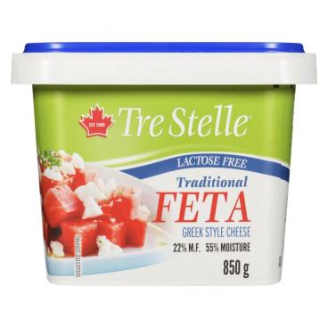 Tre Stelle Lactose Free Traditional Feta 850g