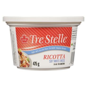 Tre Stelle Light Ricotta 475g